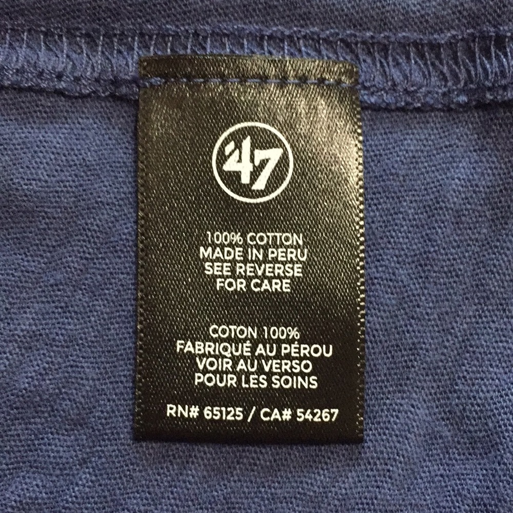 Texas Rangers Blue Blouse 100% Cotton Medium Cool - Picture 15 of 16